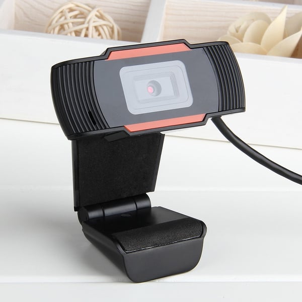 12MP Pixels HD 360 Webkamera USB PC Bærbar Kamera Svart