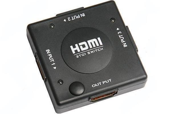 3-porttinen 1080P HDMI-minikytkin (3-in-1-OUT)
