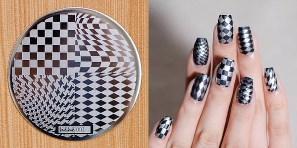 Nail Art Stempling, Stemplingsplate