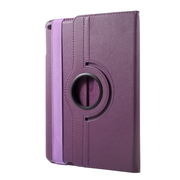 360 Rotasjonsveske til iPad 9.7" (2017/2018) Air/Air 2 - Lilla