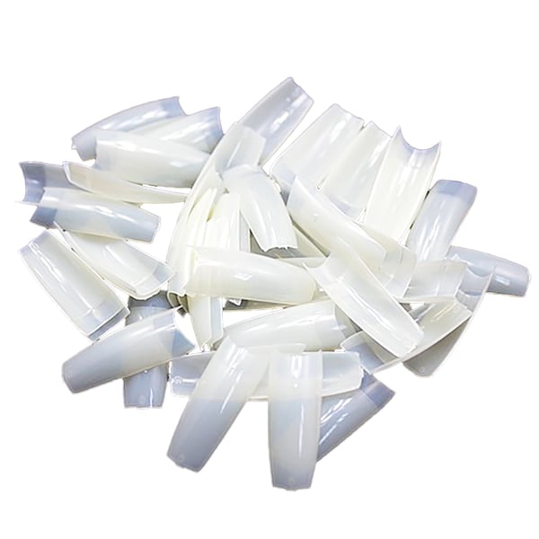 100 melkehvite spikertips