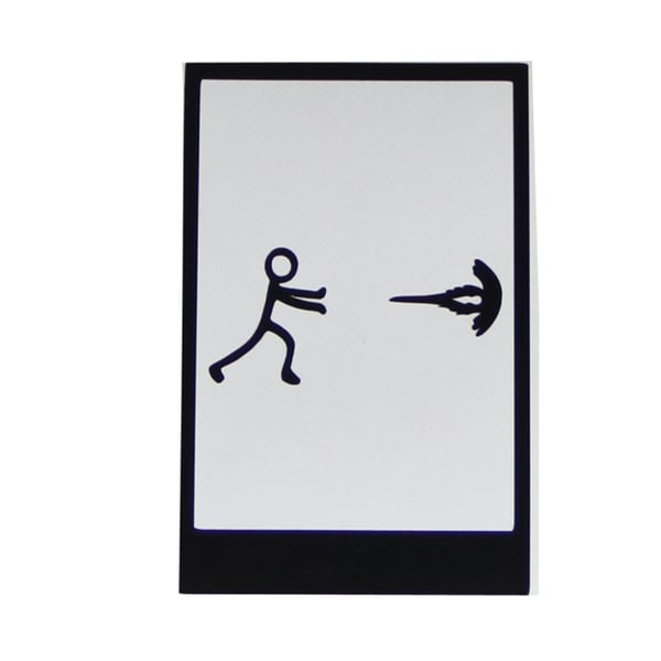 HAT PRINCE Stilig elegant klistremerke iPad etc Qigong mann