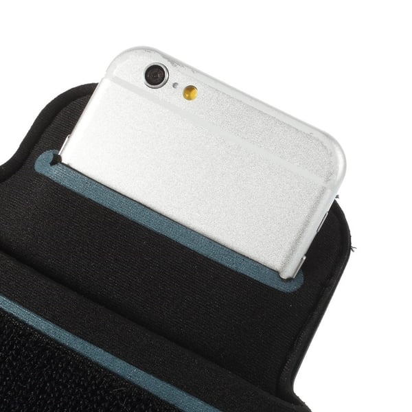 Sportsarmbånd til iPhone 6 Plus SVART