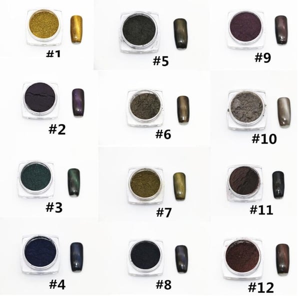Magnetisk kattøye - pigment - 2g