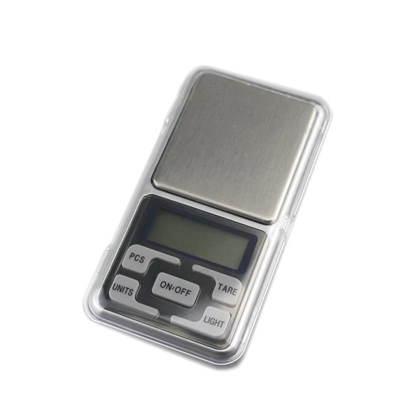 Digitaalinen vaaka taskumuodossa, taskuvaaka, koruvaaka 0,01 - 200 g