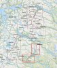 CALAZO Kungsleden: Saltoluokta - Kvikkjokk 1:50.000, friluftskartor,