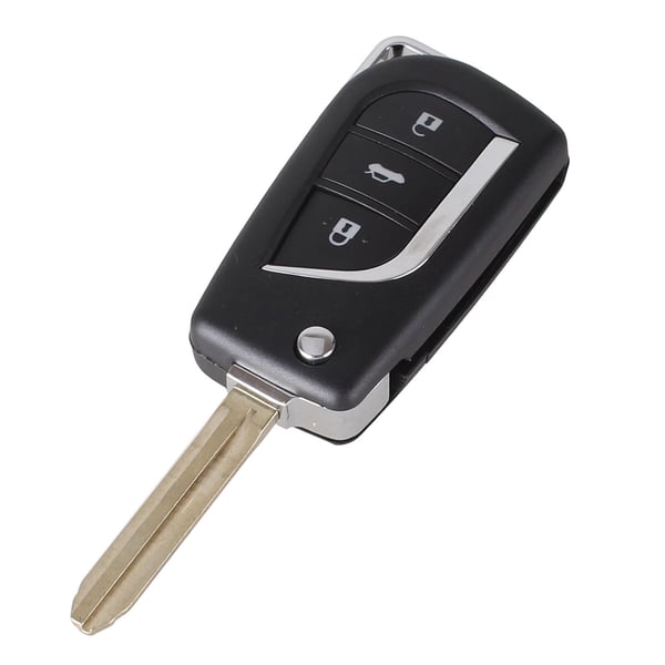 3 knapper flip key shell blank case EX VIOS for Toyota
