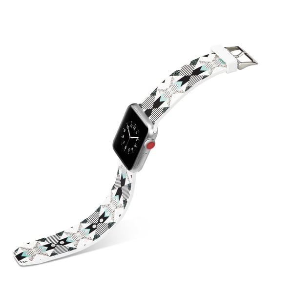 Silikon klokkerem til Apple Watch 4 40mm, 3/2/1 38mm - Vertikal stripe