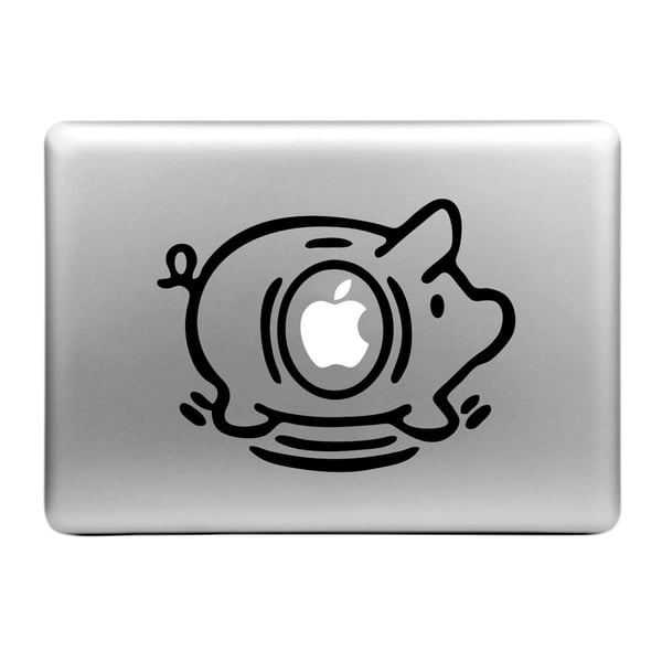 Hat Prince Creative Decal -tarra Macbook Air/Pro - Sika