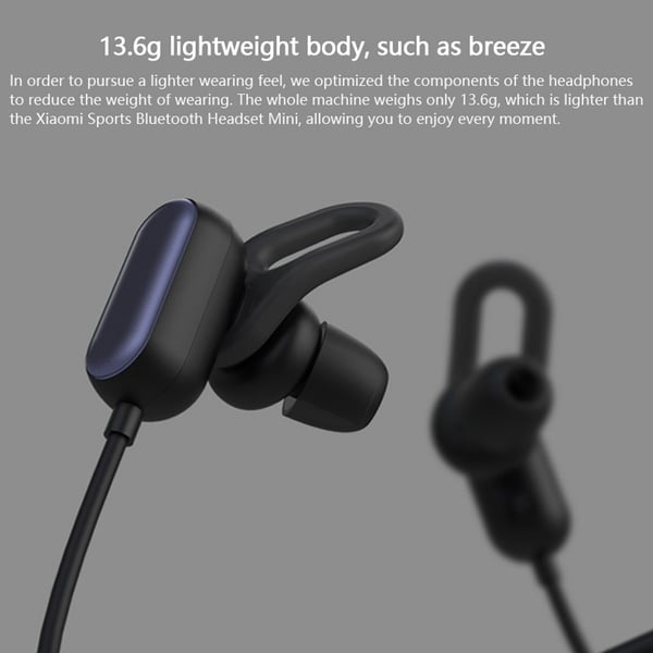 Xiaomi Youth IPX4 in-ear Sport Bluetooth 4,1 hörlurar vit