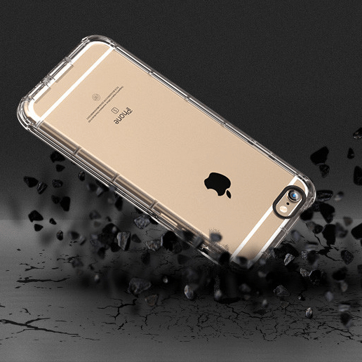Extra tåligt silikonskal iPhone 6/6s