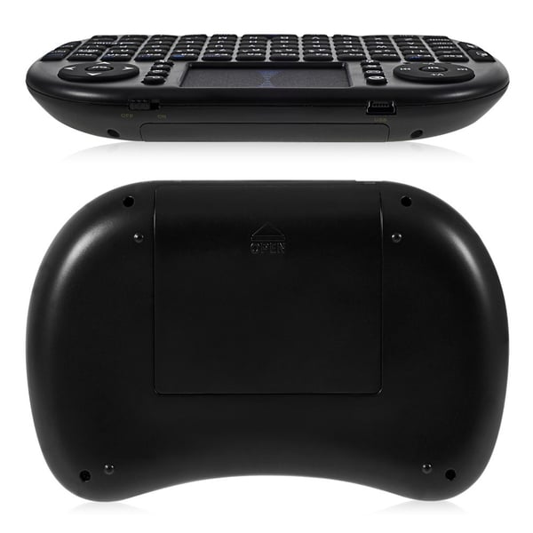 Mini I8 Wirelesss Touchpad - tastatur og mus til pc/tablet/tv - boks