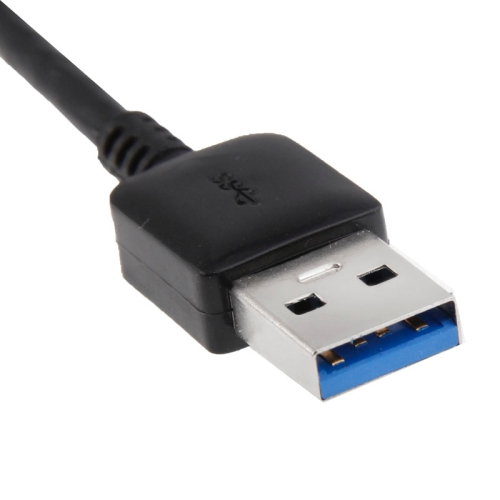 USB 3.0 hub med 4x USB portar (high-speed) - Opp til 5 Gbps