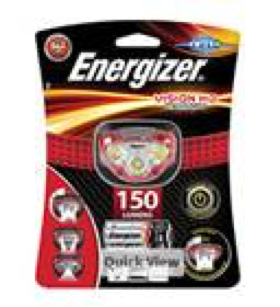 Energizer Otsalamppu 150 lumenia