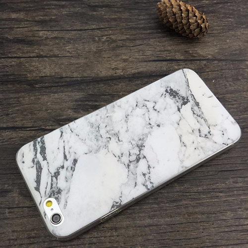2 - Pack iPhone 8/7/6 TPU - cover Marmor