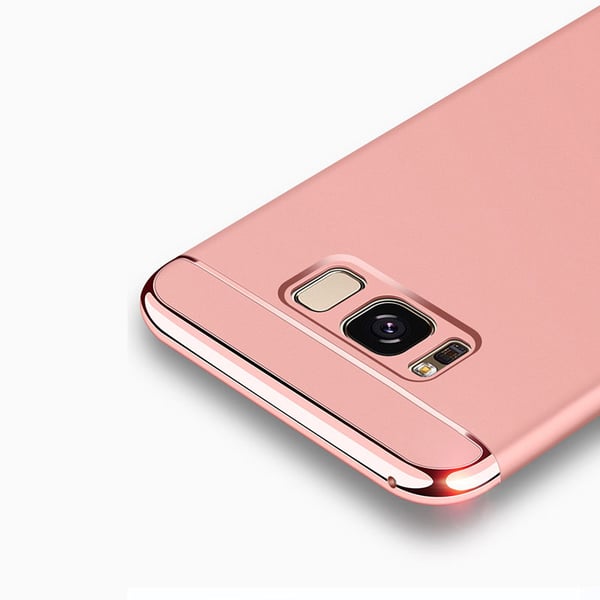 Design skal 3 i 1 guldkant till Samsung Galaxy S8 PLUS