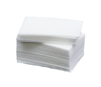 100 lofrie puter, negleservietter, negleputer