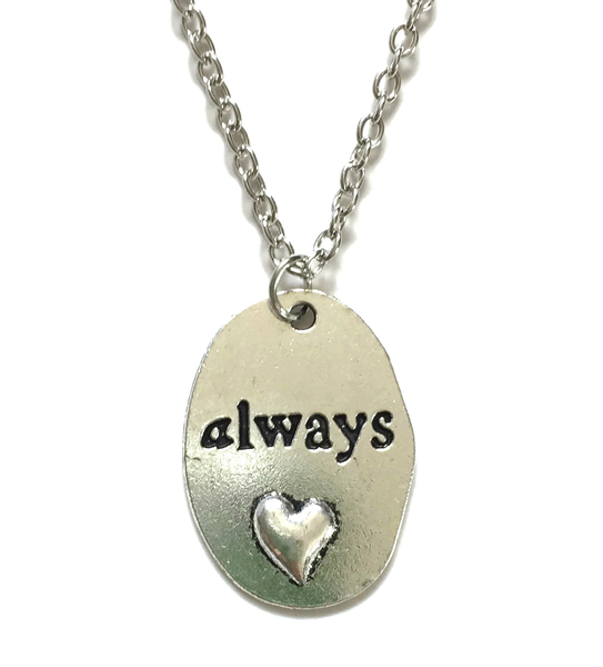 Halsband Always Harry Potter Severus Snape After all this time Rostfri Kedja