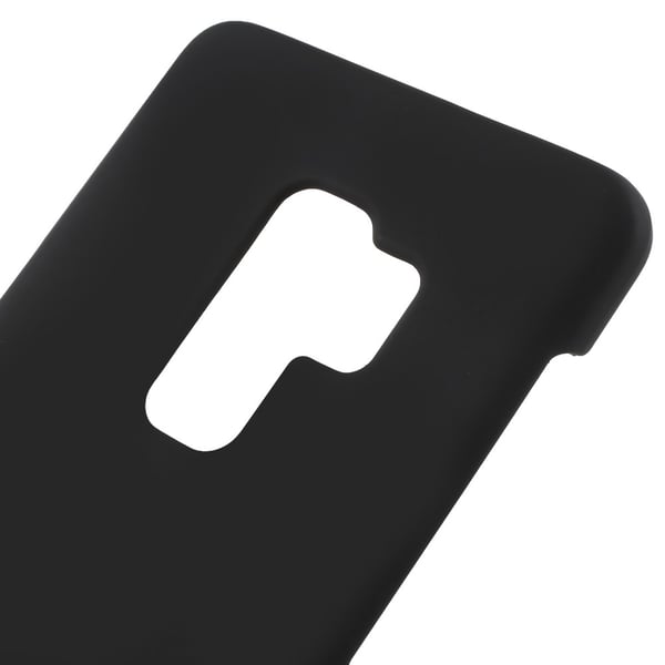 Samsung Galaxy S9 Plus kumipinnoitettu kova muovikuori - Musta