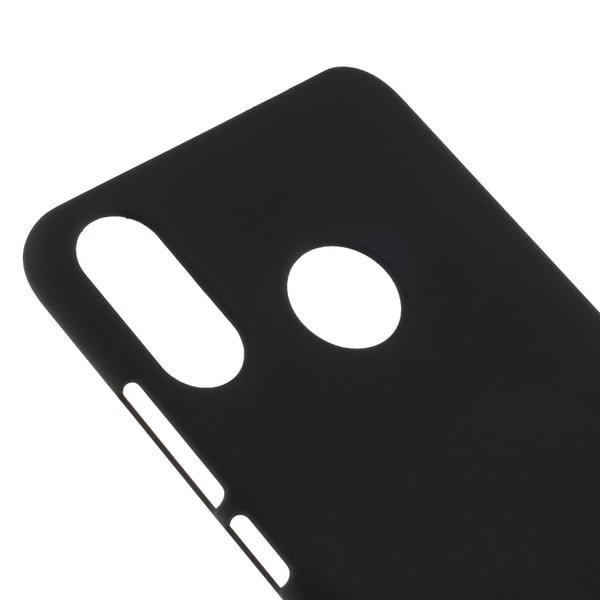 Huawei P30 Lite Gummiert Hardplastdeksel - Svart