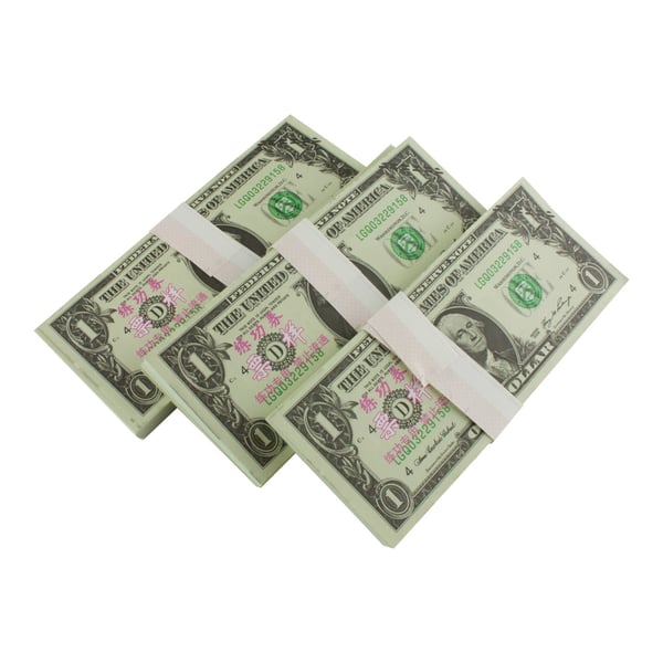 Lekepenger - 1 Amerikansk dollar (100 sedler)