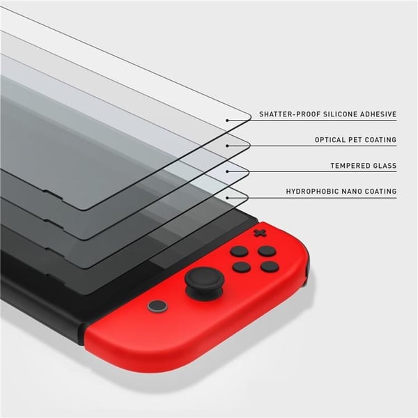 Näytönsuoja Nintendo Switch - Glass Screen Pro +