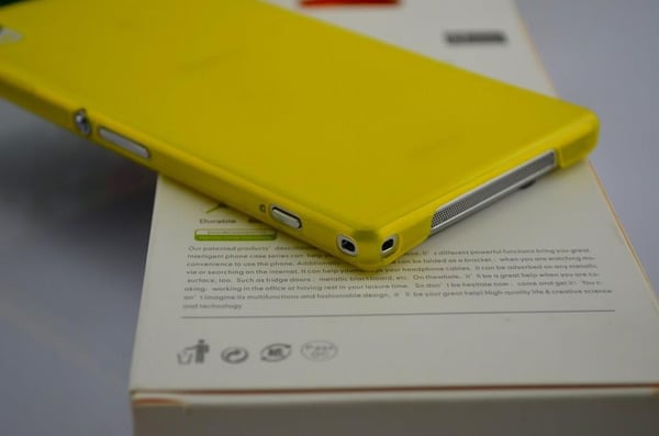 Sony Xperia Z1 L39h Skydd Skal Case Gul