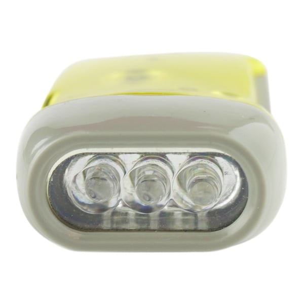 Käsikäyttöinen LED Taskulamppu - Keltainen