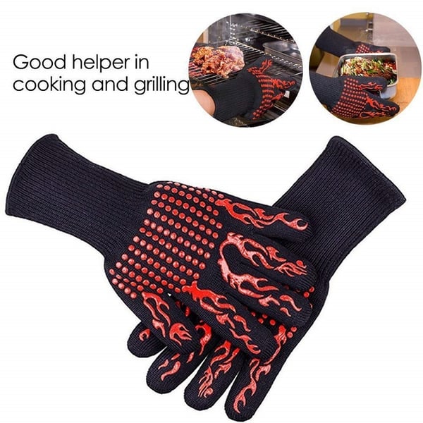 Grytevotter / Grillhansker med Antislip