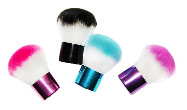 Makeup Kabuki brush Rosa foundation børste pudder børste makeup