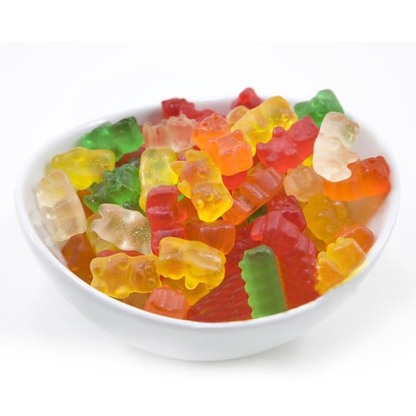 Is/Chokolade/Geléform med 50 gummibjørne inkl