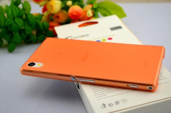 Sony Xperia Z1 L39h Skydd Skal Case Orange