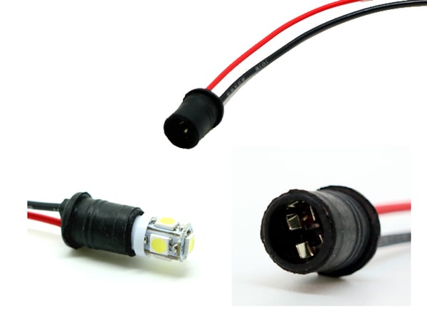 T10 w5w led / halogeeni liittimet / pistorasia pistorasia 10 kpl