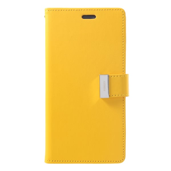 Mercury GOOSPERY Rich Diary til iPhone XS Max - Gul