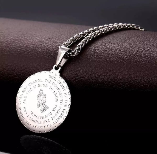 U7 Bönhalsband - Silver