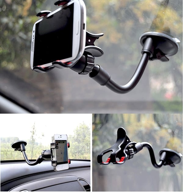 Mobilholder med Sugekopp til bilen