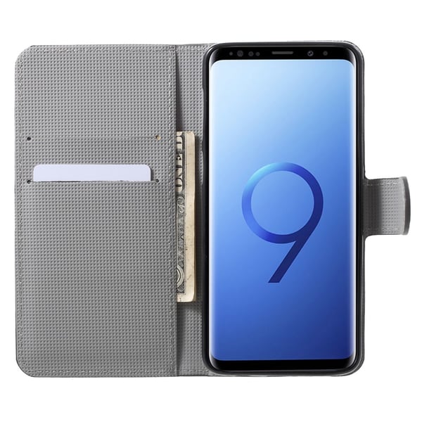 Samsung Galaxy S9 G960 Lommebok - deksel - Vintage britisk flagg