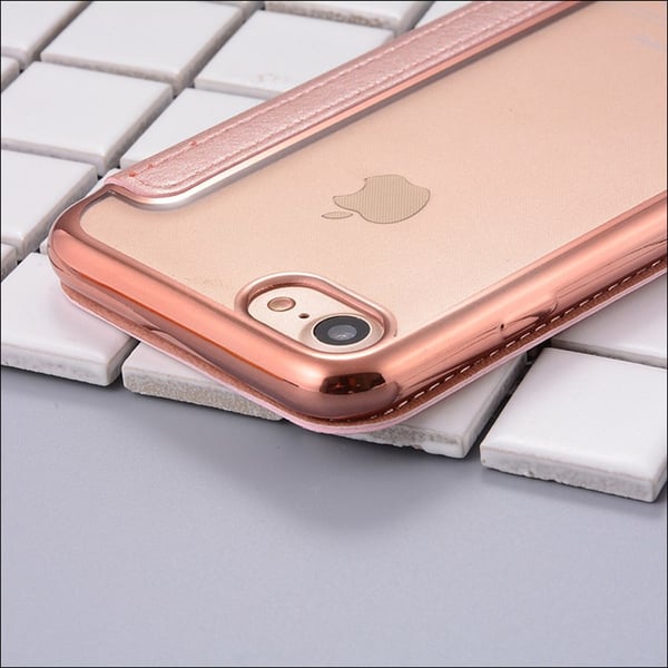 SKALO iPhone 7/8 Plånboksfodral TPU Ultraslim design