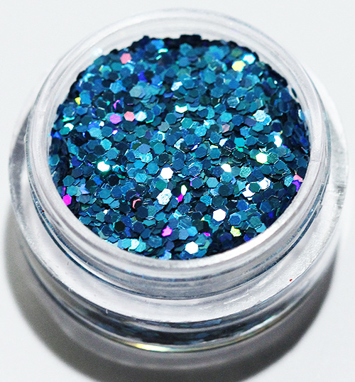 Kynsien glitter - Hexagon - Ocean - 8ml - Glitter