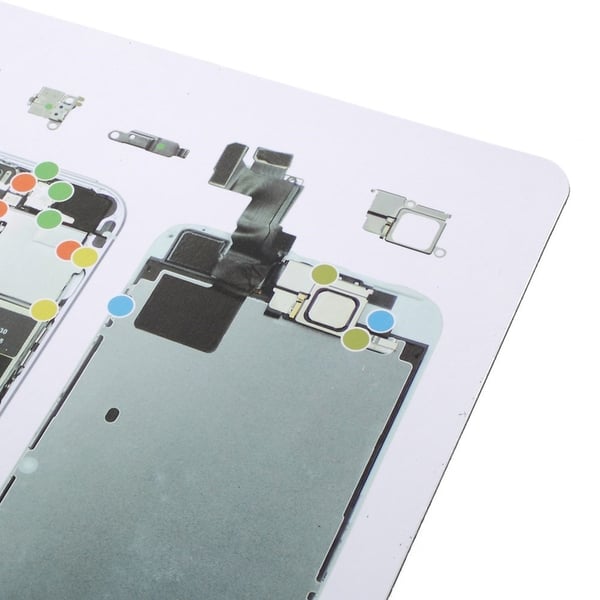 Magnetisk skruvmatta för iPhone 5s