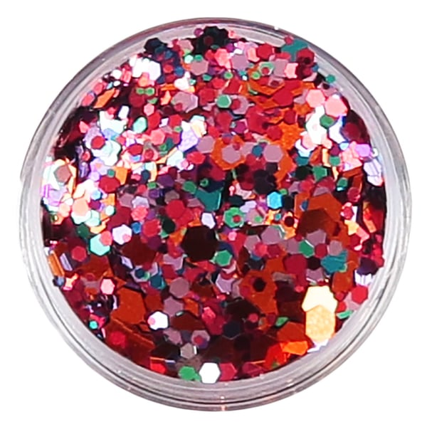 Negleglitter - Mix - Cirkus - 8ml - Glitter