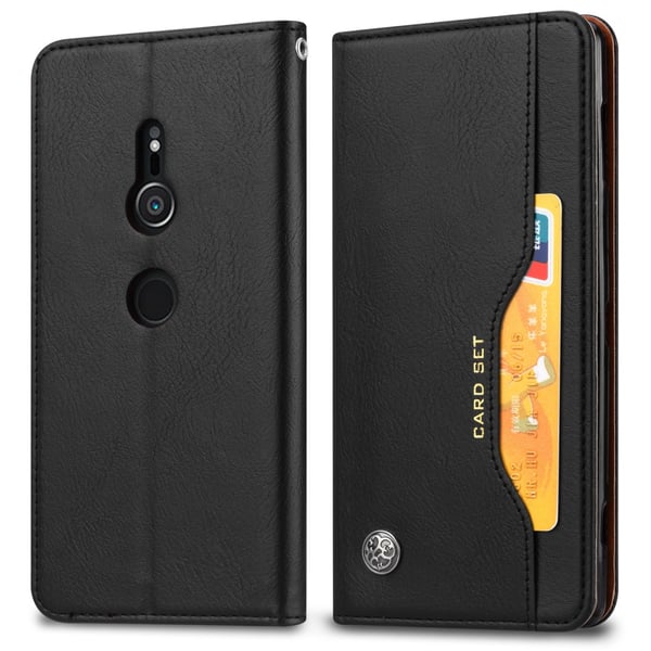 Sony Xperia XZ2 Lommebok - deksel - Svart