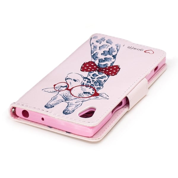 Sony Xperia XA1 Lommebok - deksel - Giraff