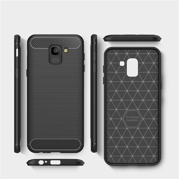 Stöttåligt Armor Carbon TPU-skal Samsung J6 (2018)