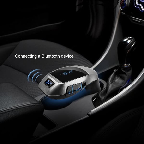 Bluetooth bil FM transmitter modulator MP3-afspiller trådløs USB
