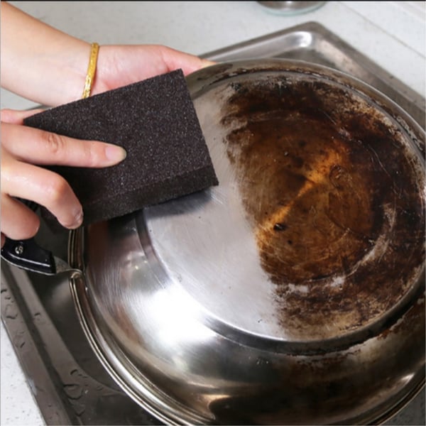 2 - pack Magic Sponge - rengjøringsverktøy Kasserolle stekepanne osv