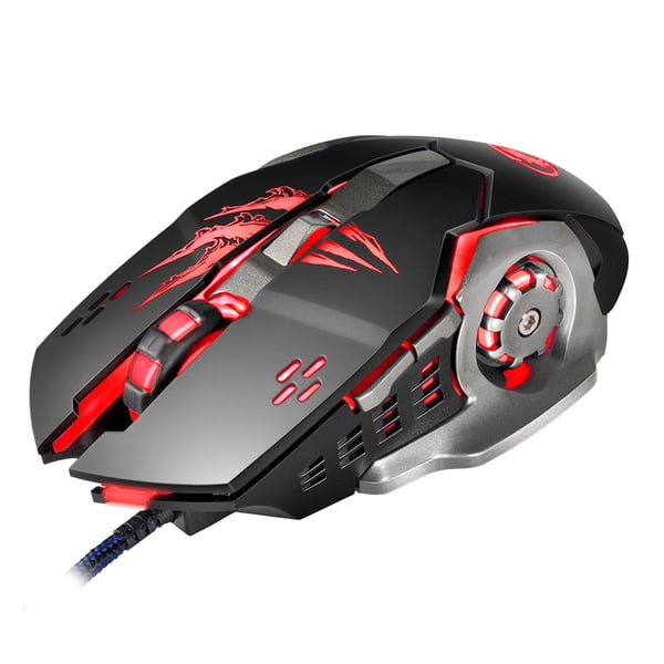 Apedra iMICE A8 Høj Præcision Gamingmus USB 6 knapper 3200 DPI
