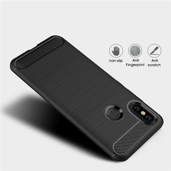 Stöttåligt Armor Carbon TPU-skal Xiaomi Mi A2