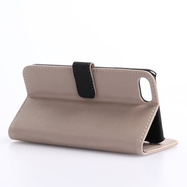 Iphone 8/7/SE (2020) Retro Lommebok - deksel/deksel - Beige