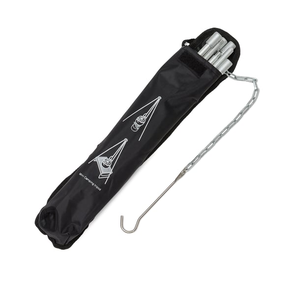 benställning för friluftsmatlagning, tripod, BRIV 3-BENSSTATIV LÄGERELD